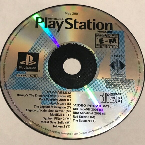 Official U.S. PlayStation Magazine May 2001 For PlayStation 1 - Picture 1 of 1